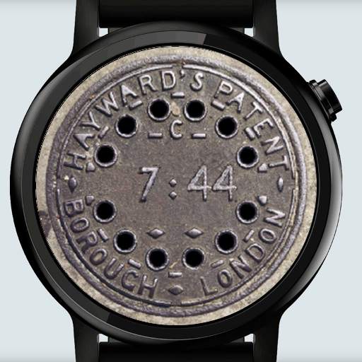 Manhole Cover Watch Face screenshot 1