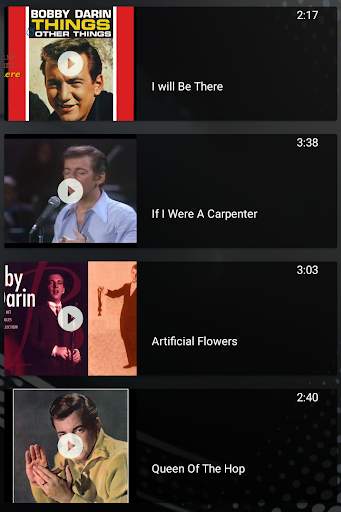 Bobby Darin Best Songs Musics screenshot 1