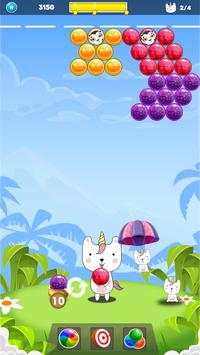 Pet Unicorn Rescue Bubble Shooter screenshot 4