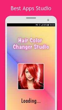 Hair Color Changer Studio screenshot 1