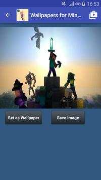 Wallpapers of Minecraft Hd screenshot 2