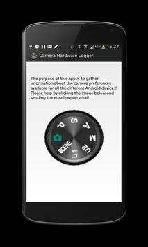 Camera Hardware Logger screenshot 1