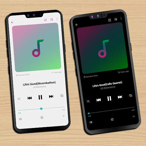Black Theme for LG UX9 (Android 10) screenshot 1