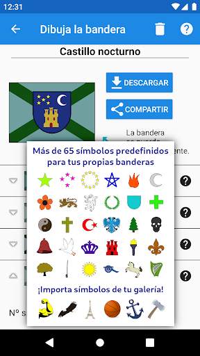 Dibuja la bandera screenshot 5