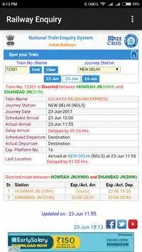 Indian Railway Enquiry App | Live Train Enquiry screenshot 5