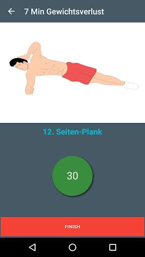 7 Min Gewichtsverlust workout screenshot 8