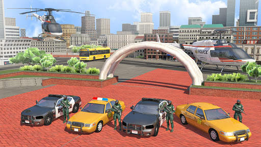 Police Car Driving in City screenshot 5