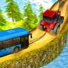 Chained Tractor Towing Bus