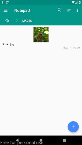 Notepad screenshot 2