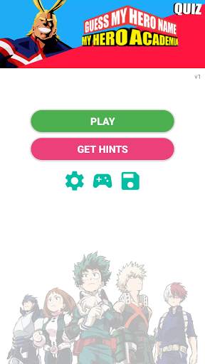 Guess My Hero Name - My Hero A screenshot 1