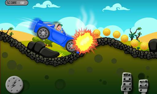 Speedy Hill Car Racing скриншот 3