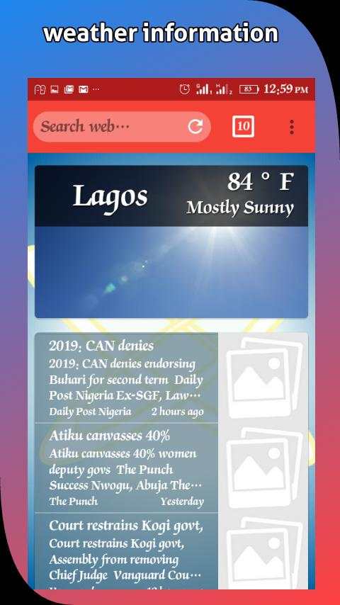 Lite Browser - 4G LTE Browser App screenshot 8