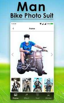 Men Moto Photo Suit : Stylish Bike Photo Editor screenshot 1