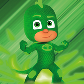 Green Pjmasks Car Racing icon
