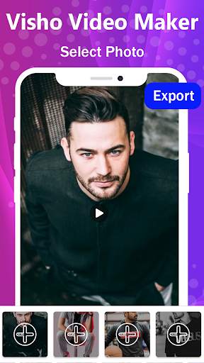 Visho - Video Maker & Music Video Maker screenshot 4