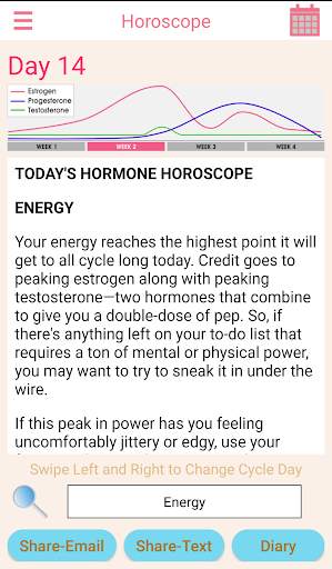 Hormone Horoscope Teen Pro screenshot 5