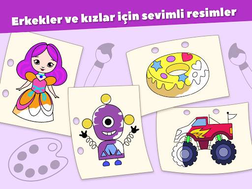 Çocuklar için boyama oyunu screenshot 6