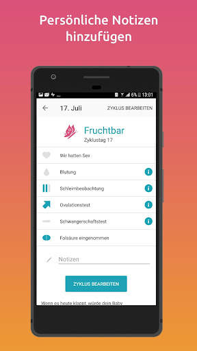 Eisprungkalender von urbia.de screenshot 2