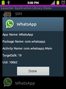Launcher App Library Demo screenshot 3