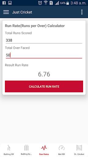 Just Cricket | Rules and Calculator screenshot 4