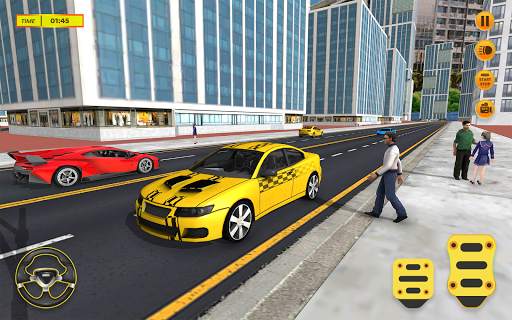 New Taxi Simulator 2021 - Taxi Driving Game 1 تصوير الشاشة