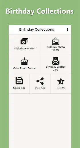 Birthday Song Video Maker screenshot 1