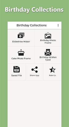 Birthday Song Video Maker screenshot 1