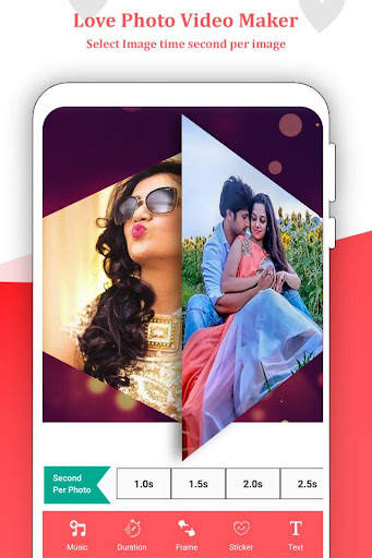 Love Photo Video Maker with Music - Slideshow screenshot 5