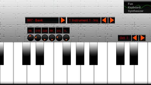 Fun Keyboard Piano Synthesizer screenshot 1
