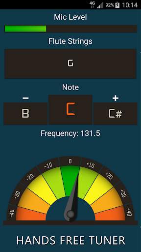 Flute Tuner screenshot 1