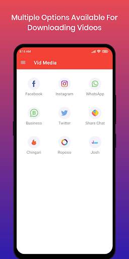 VidMedia Video Downloader App screenshot 2