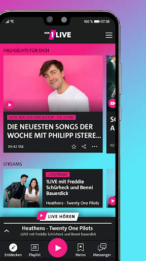 1LIVE: Radio, Musik & Podcasts screenshot 3
