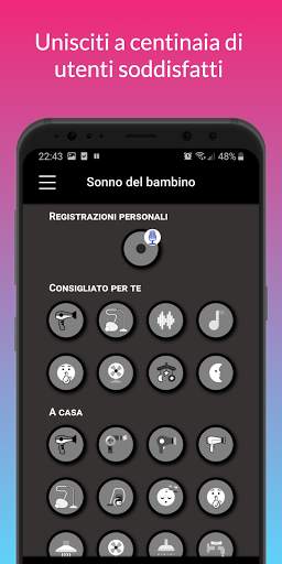 Rumori bianchi per neonati - sonno del bambino screenshot 1
