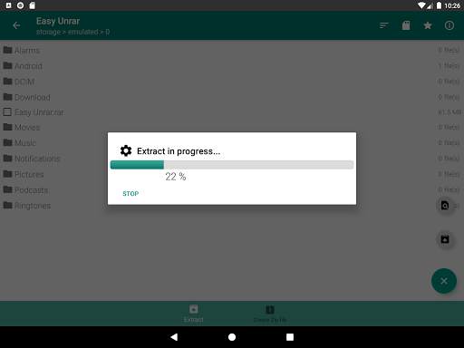 Easy Unrar, Unzip & Zip screenshot 3