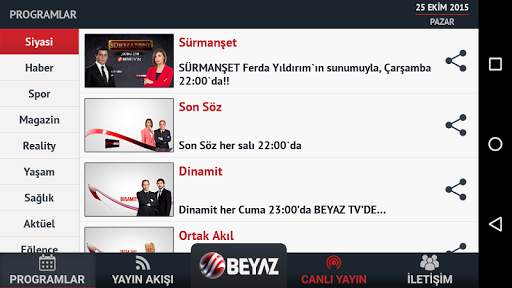 Beyaz TV screenshot 2