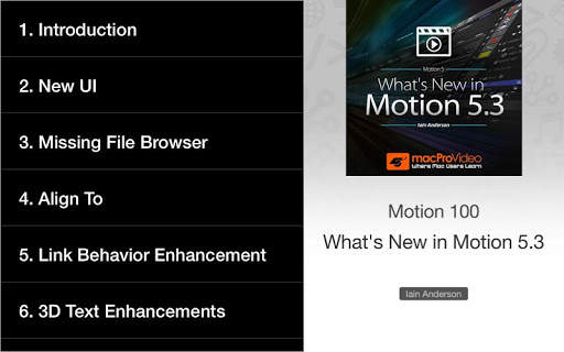 What's New in Motion 5.3 screenshot 6