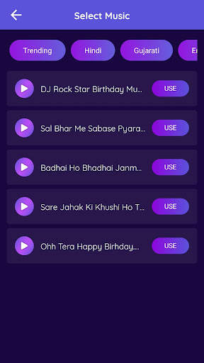 Birthday Video Maker with Song screenshot 7