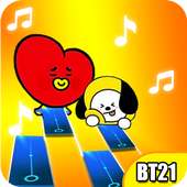 kpop Piano Tiles 21 logo
