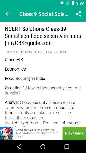 Social Science Class 9 screenshot 1
