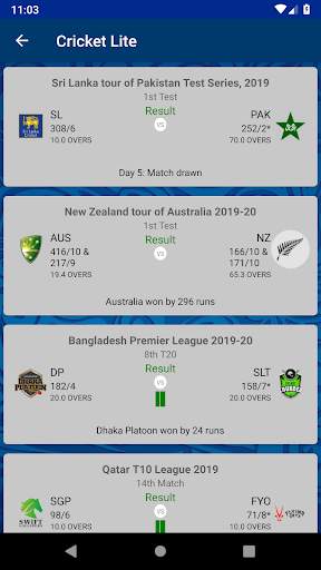 Cricket Lite screenshot 3