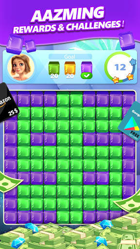 Lucky Diamond – Jewel Blast Puzzle Game to Big Win screenshot 1