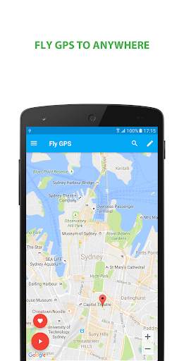 Fly GPS-Fake Location screenshot 1
