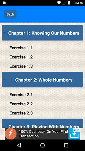 Class 6 Maths CBSE Solutions 2 تصوير الشاشة