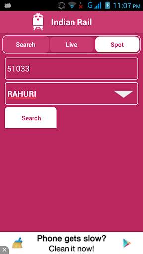 Indian Railway Status screenshot 6