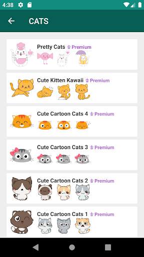 Cats Stickers for WA screenshot 1