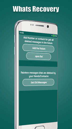 WA-Recovery: Deleted Whats Messages screenshot 1