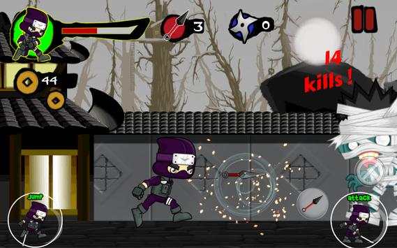 Ninja Revenge Zombies screenshot 2