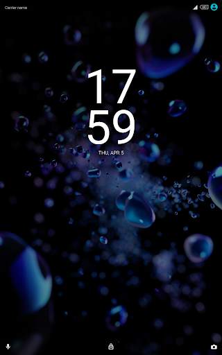 Black Theme XZ2 (live wallpaper) screenshot 11