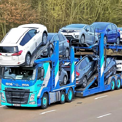 Fast Cars transport trailer 3d 1.0.31