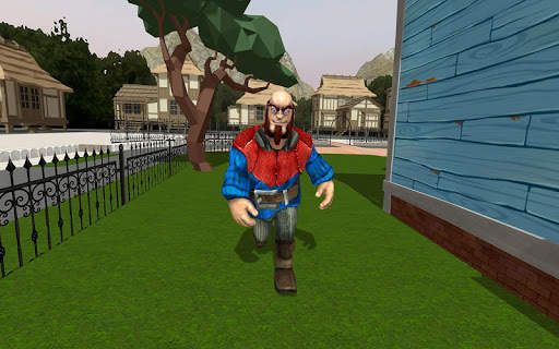 Hello Angry Grandpa Neighbor - Rescue Survival 3D screenshot 1